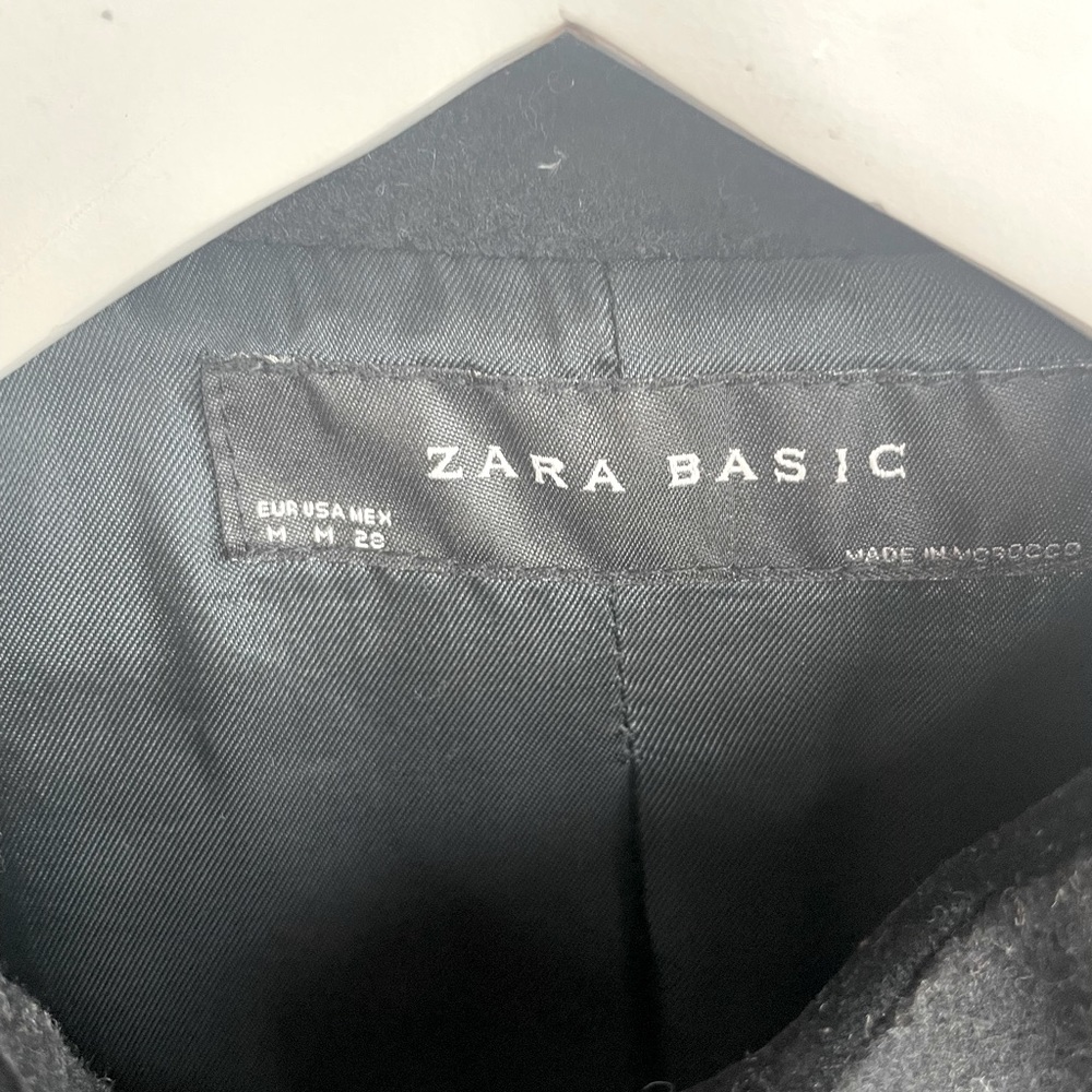 Wool Black Jacket With Hook Closures - image 4